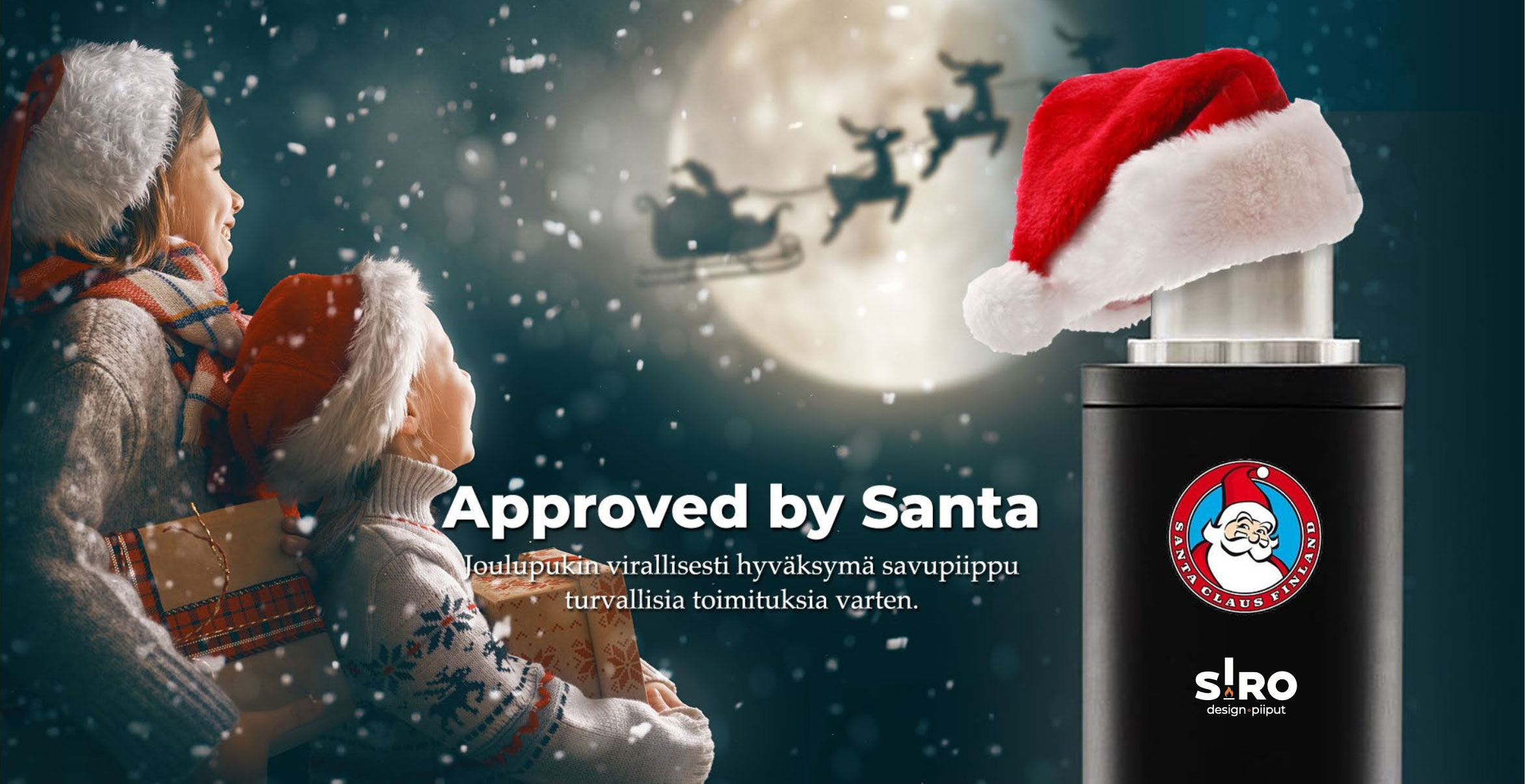 Joulupukki valitsi suosikkisavupiippunsa - Santa Claus Finland