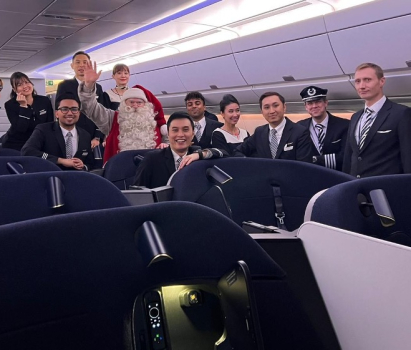 Finnair has been Santa’s official airline since 1983